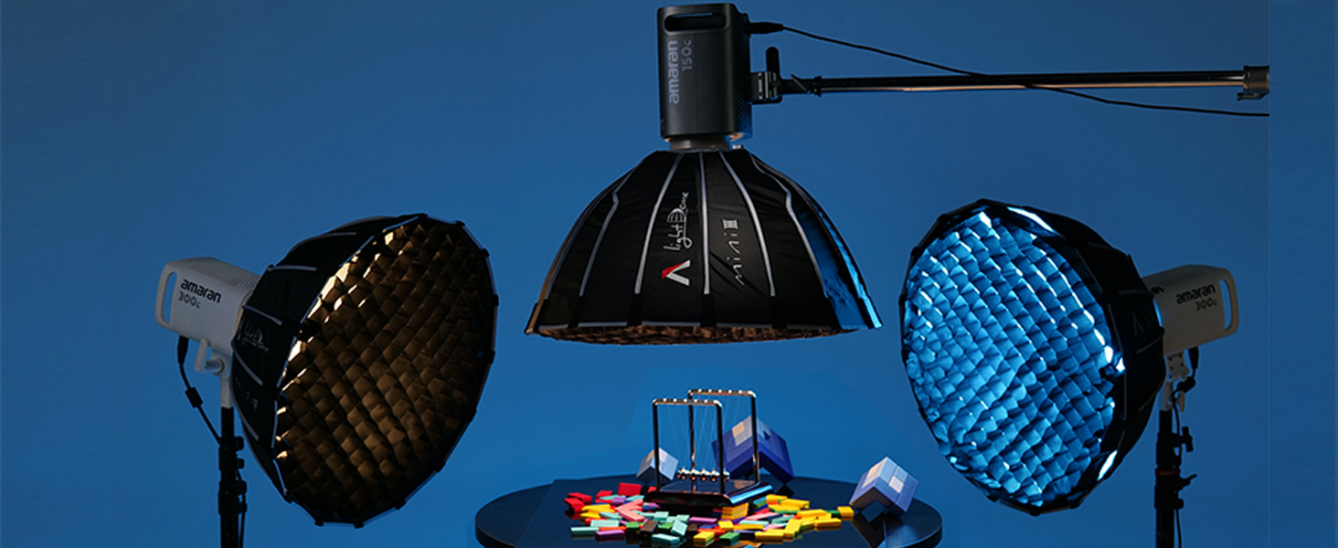 Amazon.com : Aputure Amaran 300c RGB COB Video Light Bowen Mount